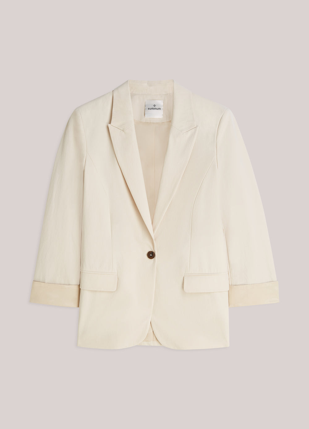 Bestseller getailleerde blazer katoenblend