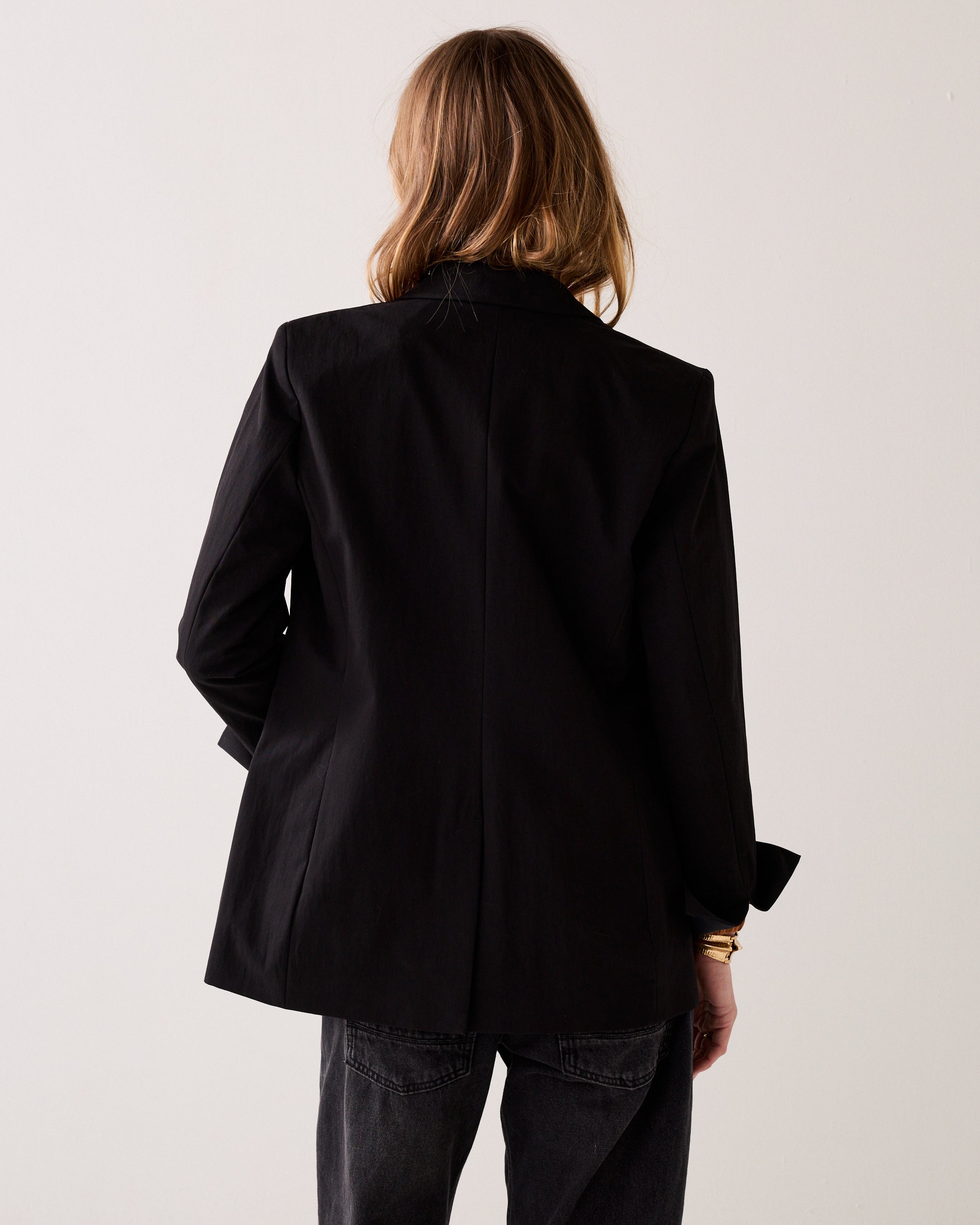 Bestseller getailleerde blazer katoenblend