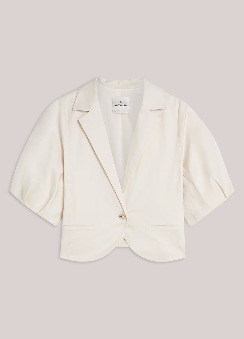 Blazer met korte mouw