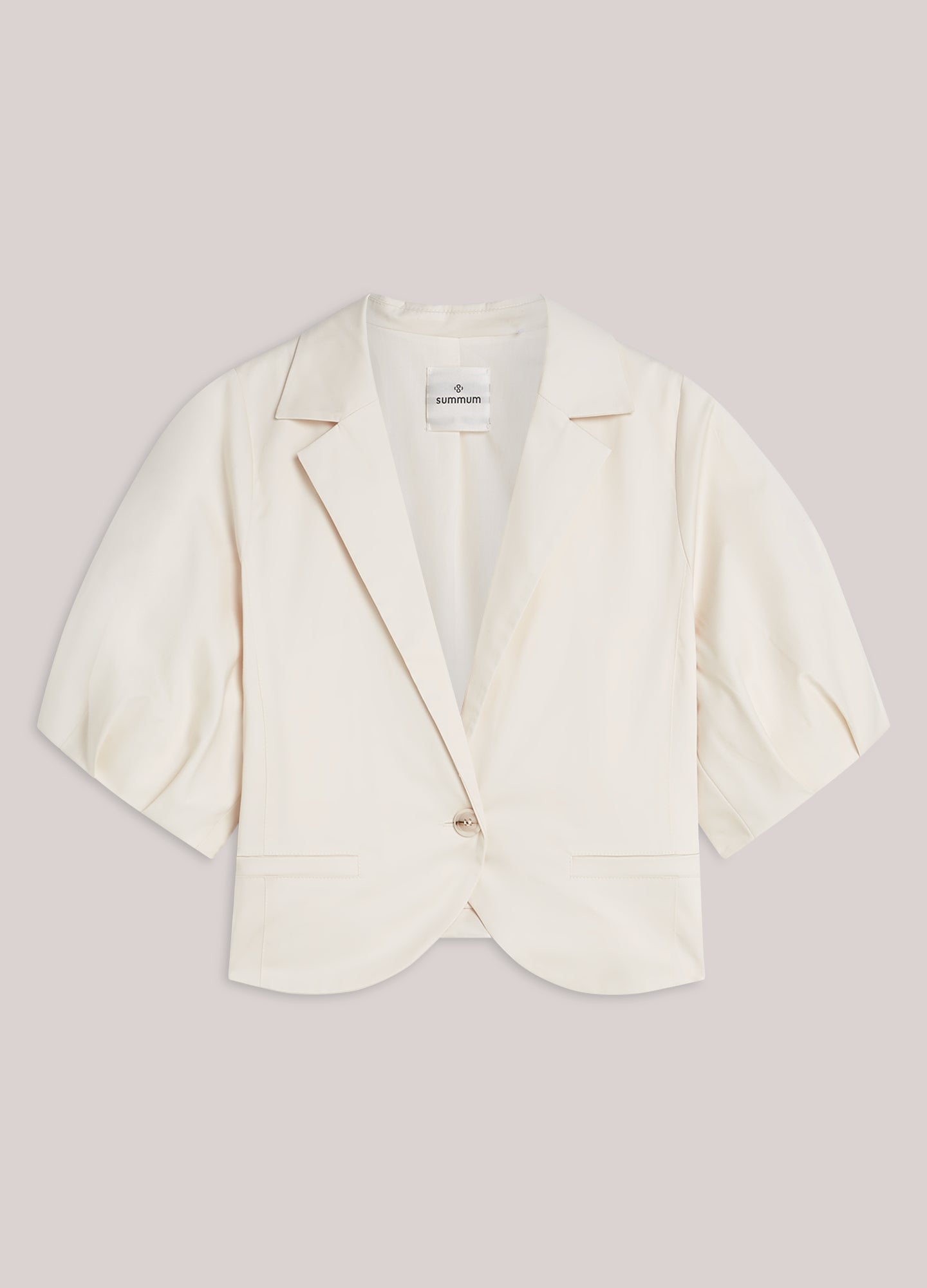 Blazer met korte mouw