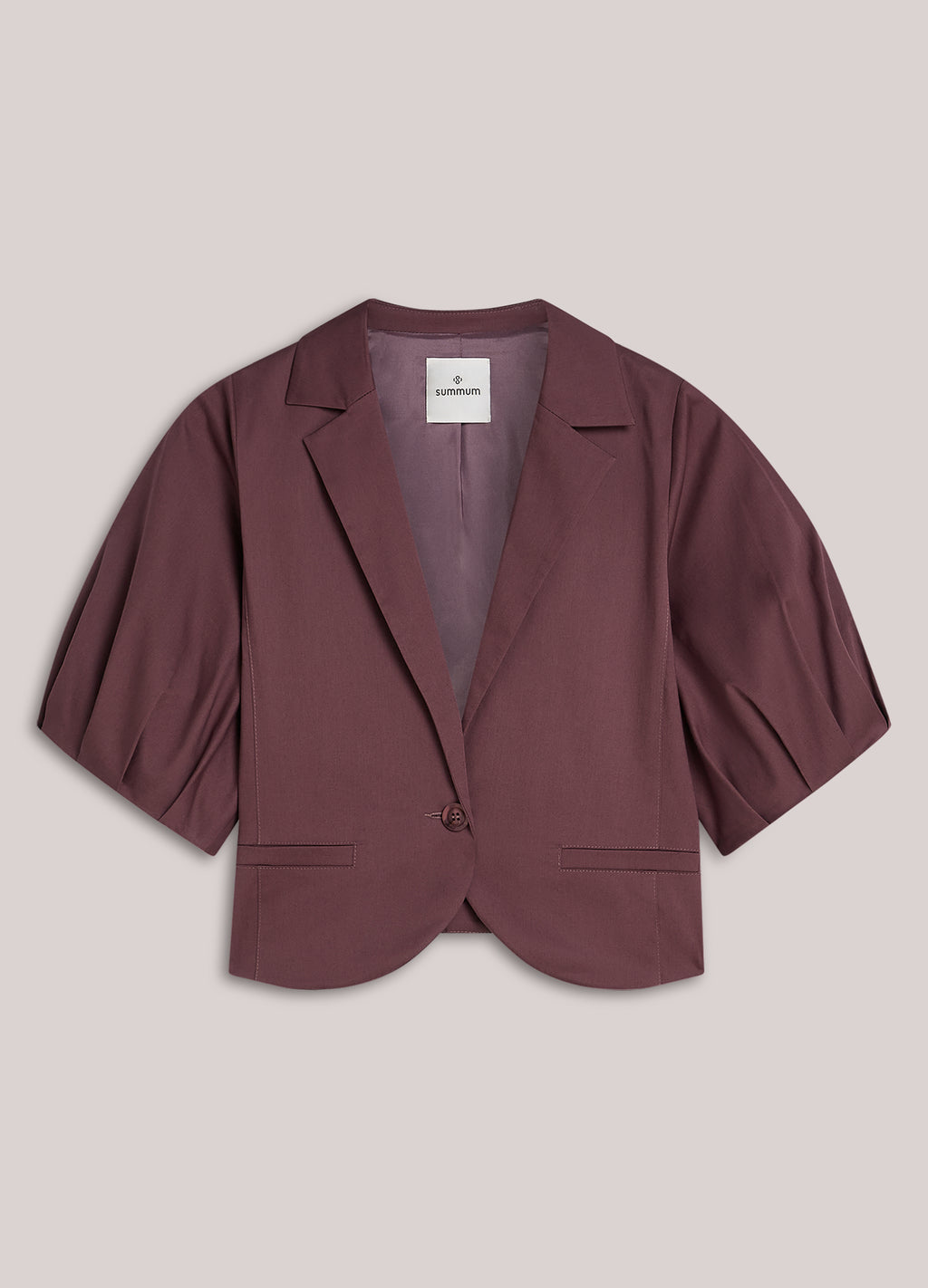 Blazer met korte mouw