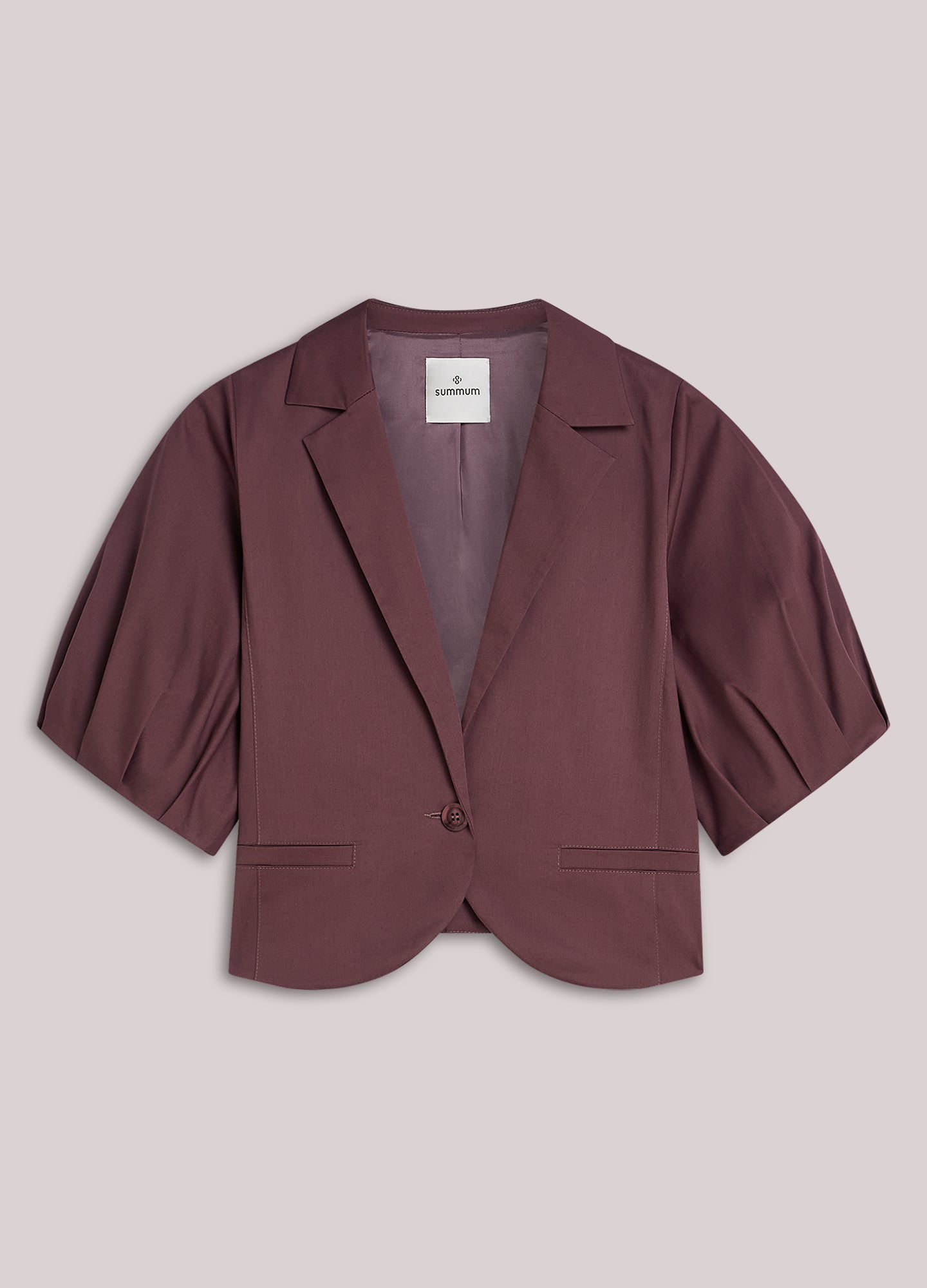 Blazer met korte mouw