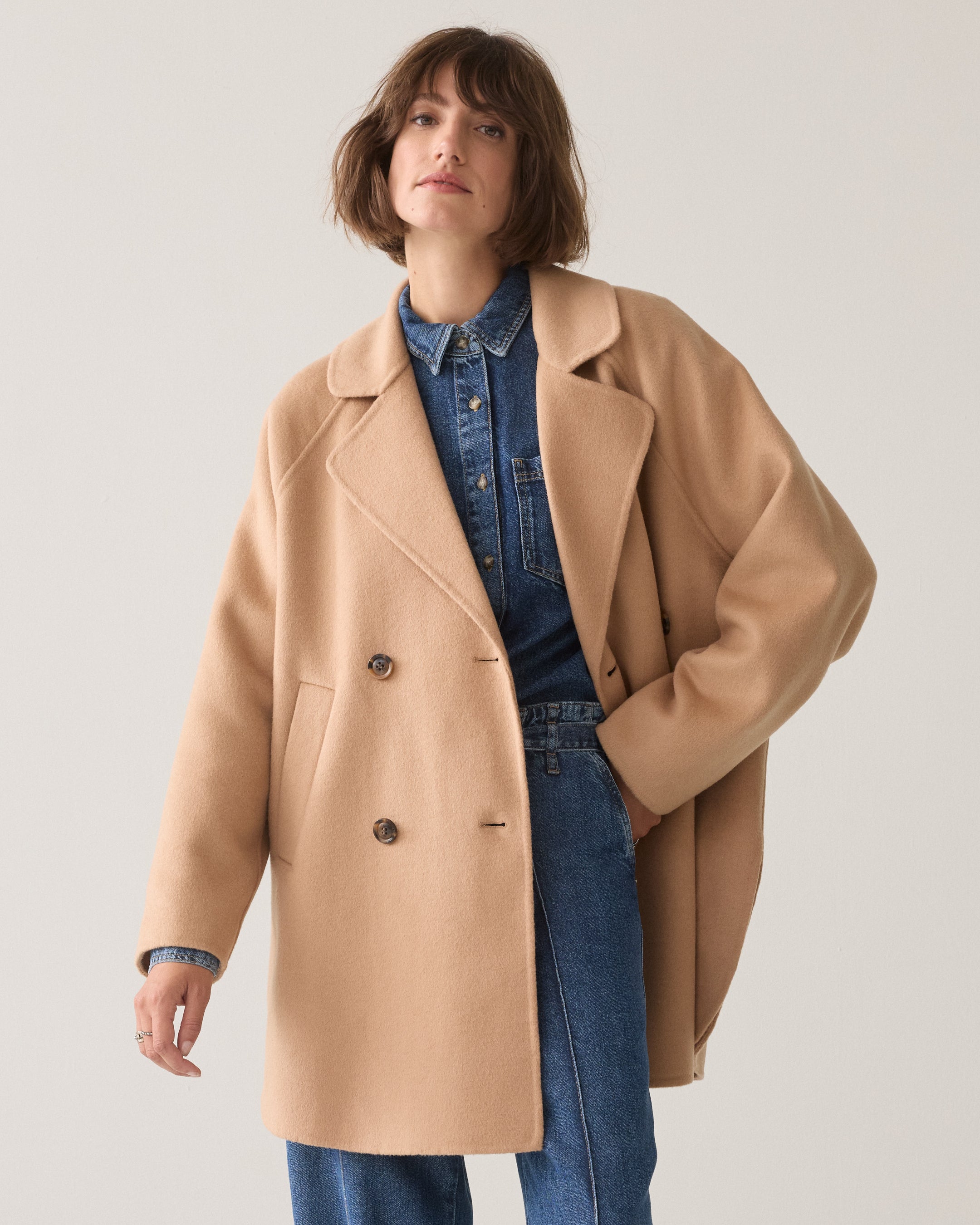 Caban wool blend