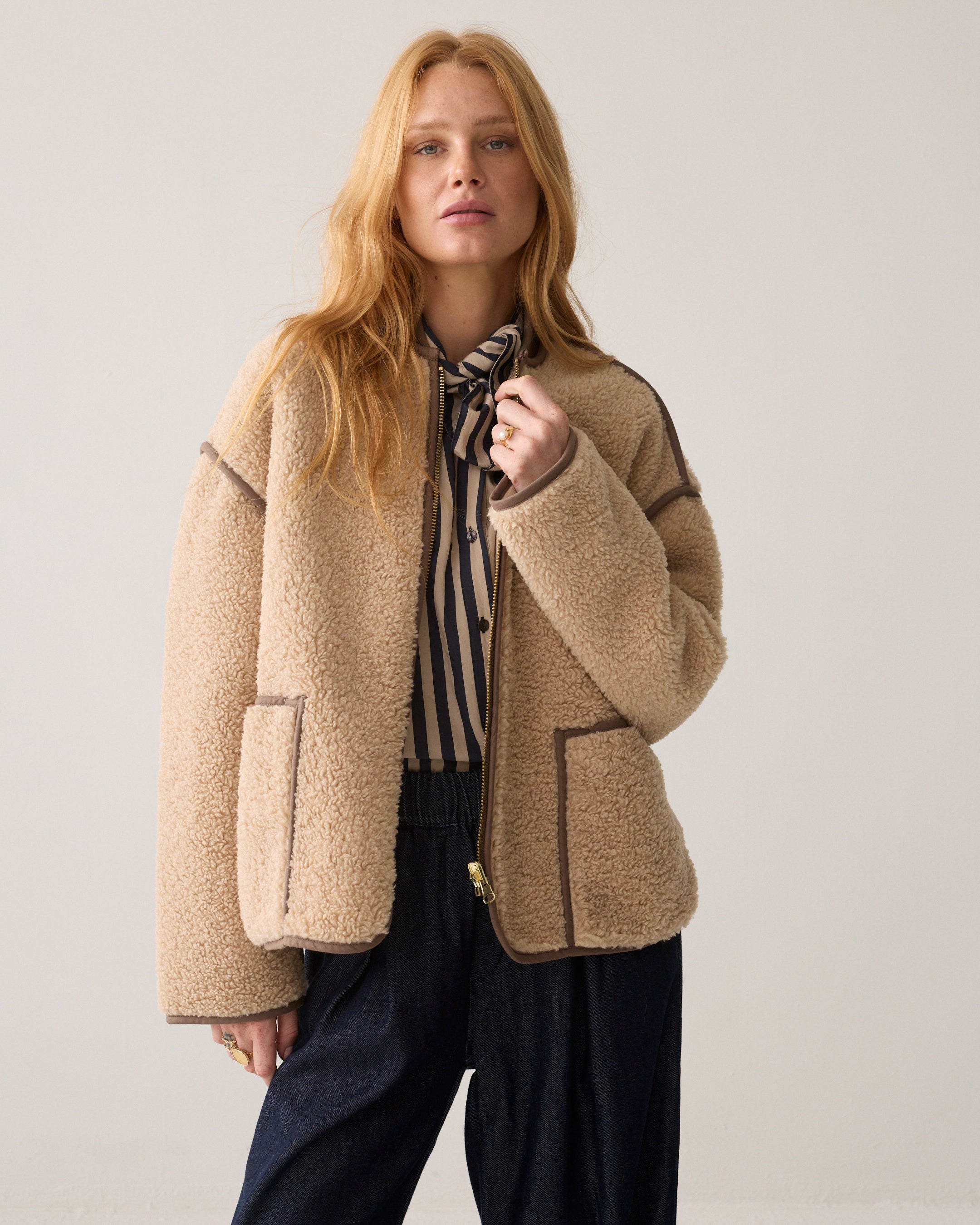 Reversible teddy jacket – Summum
