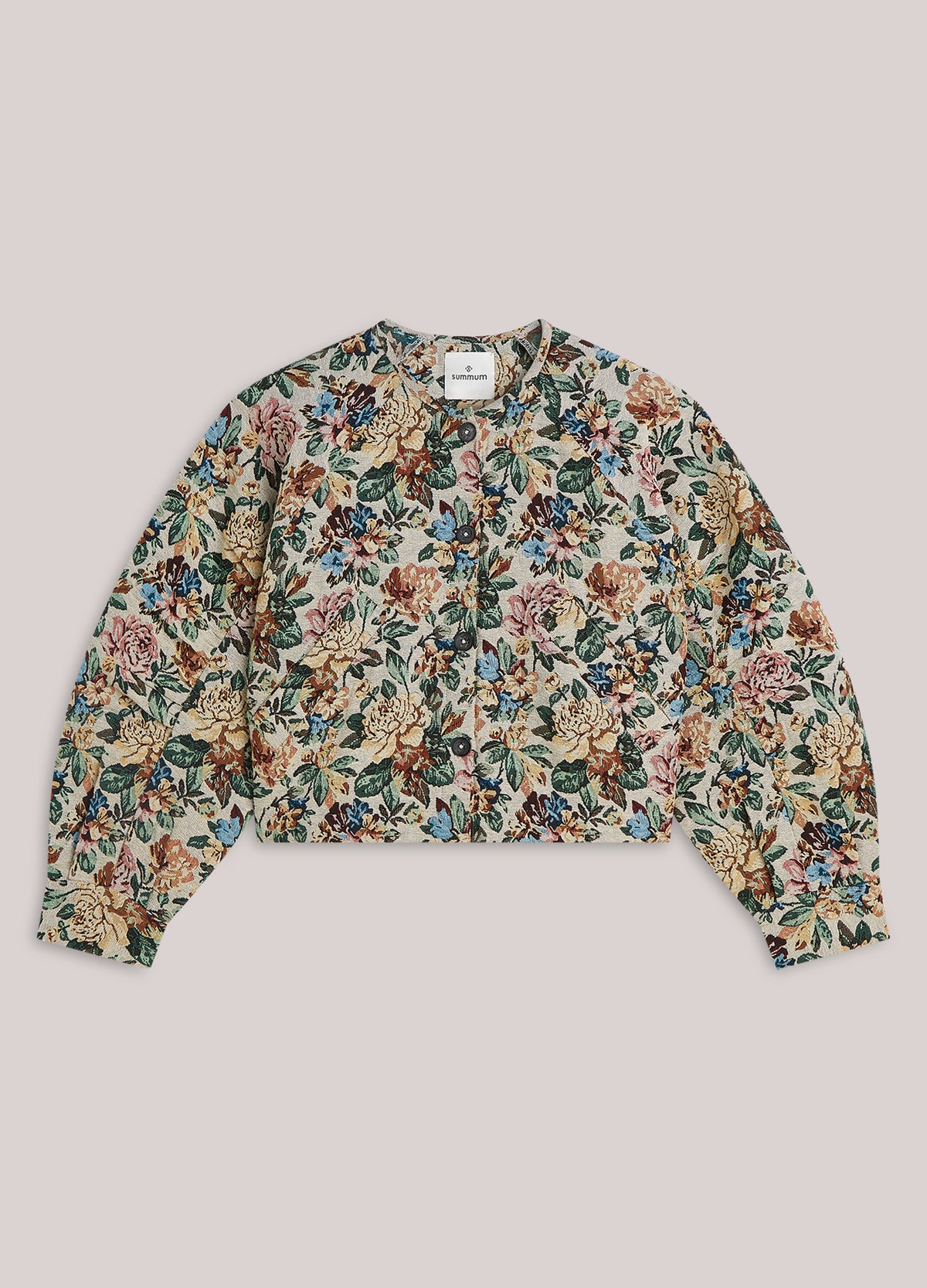 Jacket in jacquard lurex