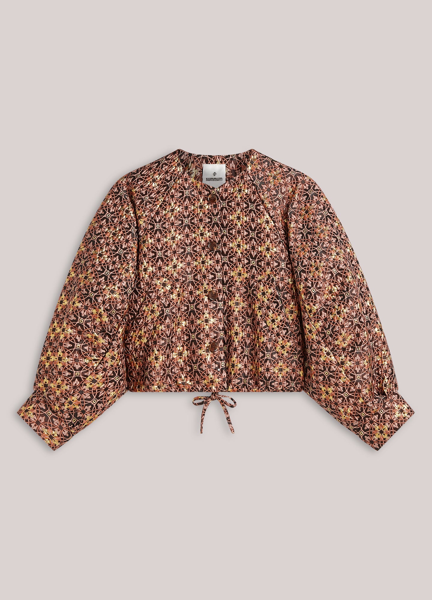 Jasje lurex-jacquard