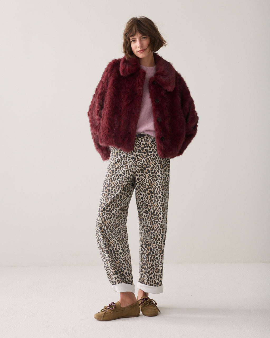 Jasje van zachte faux fur
