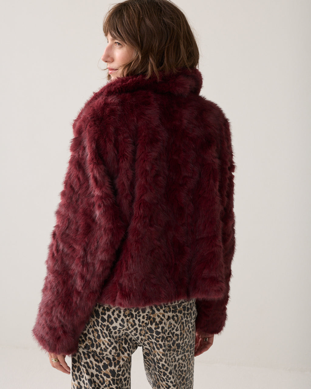 Jasje van zachte faux fur