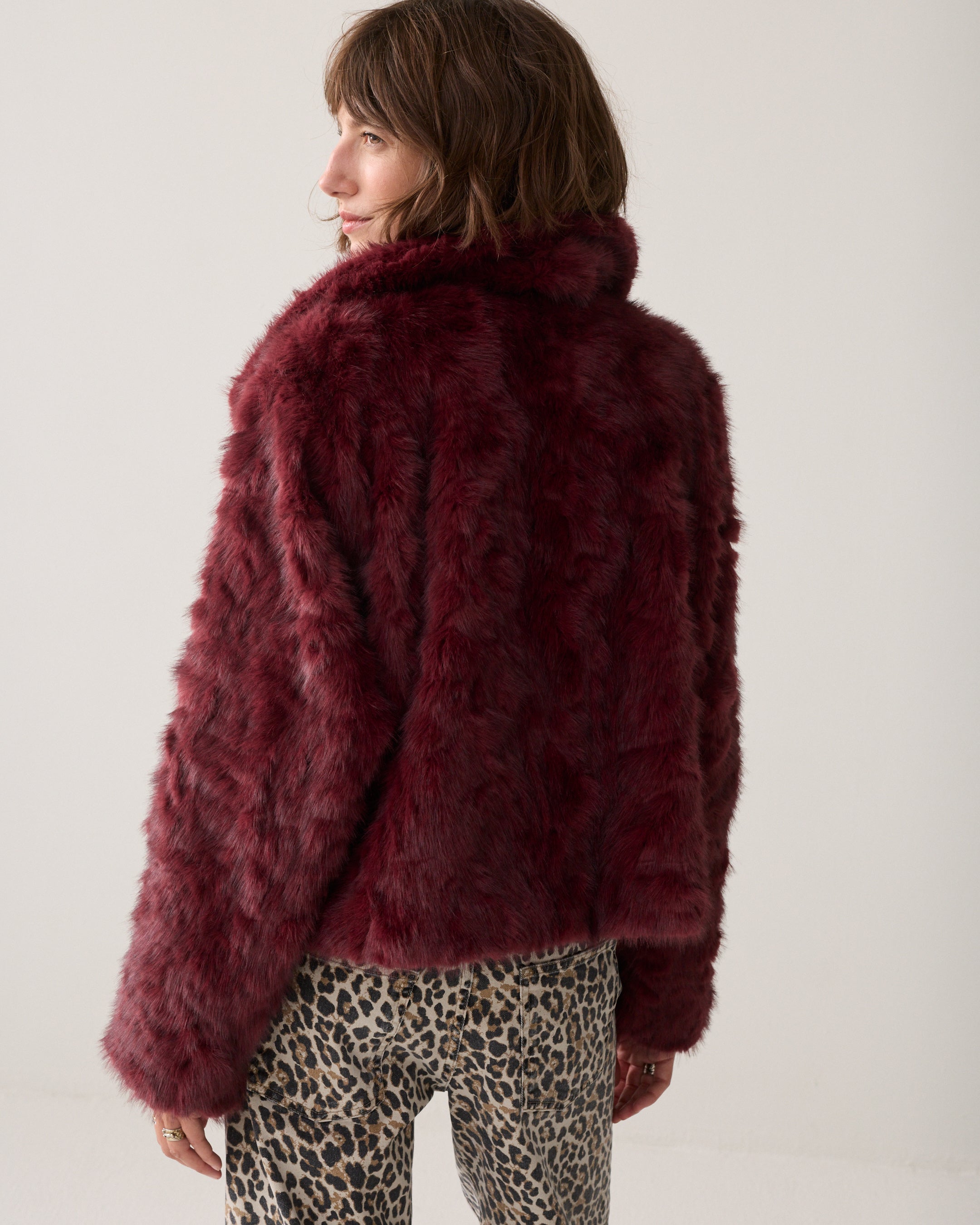 Jasje van zachte faux fur