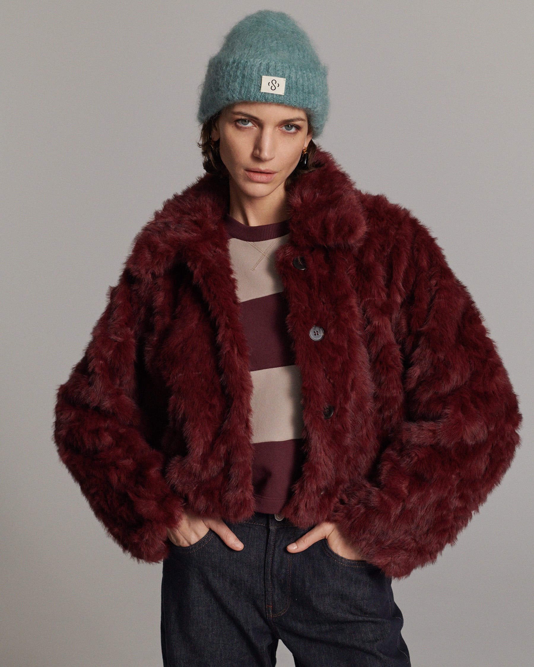 Jasje van zachte faux fur