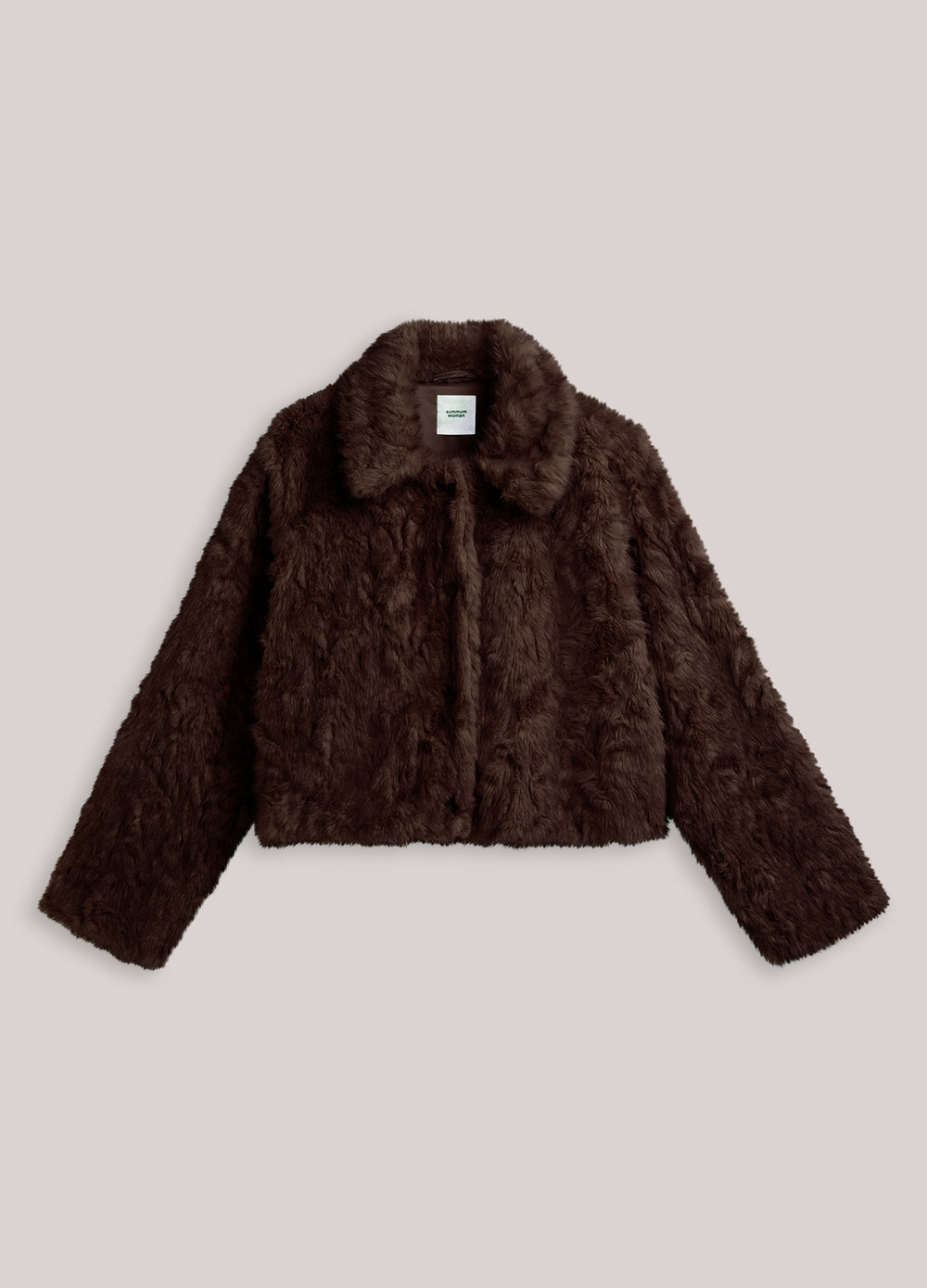 Veste en fausse fourrure douce