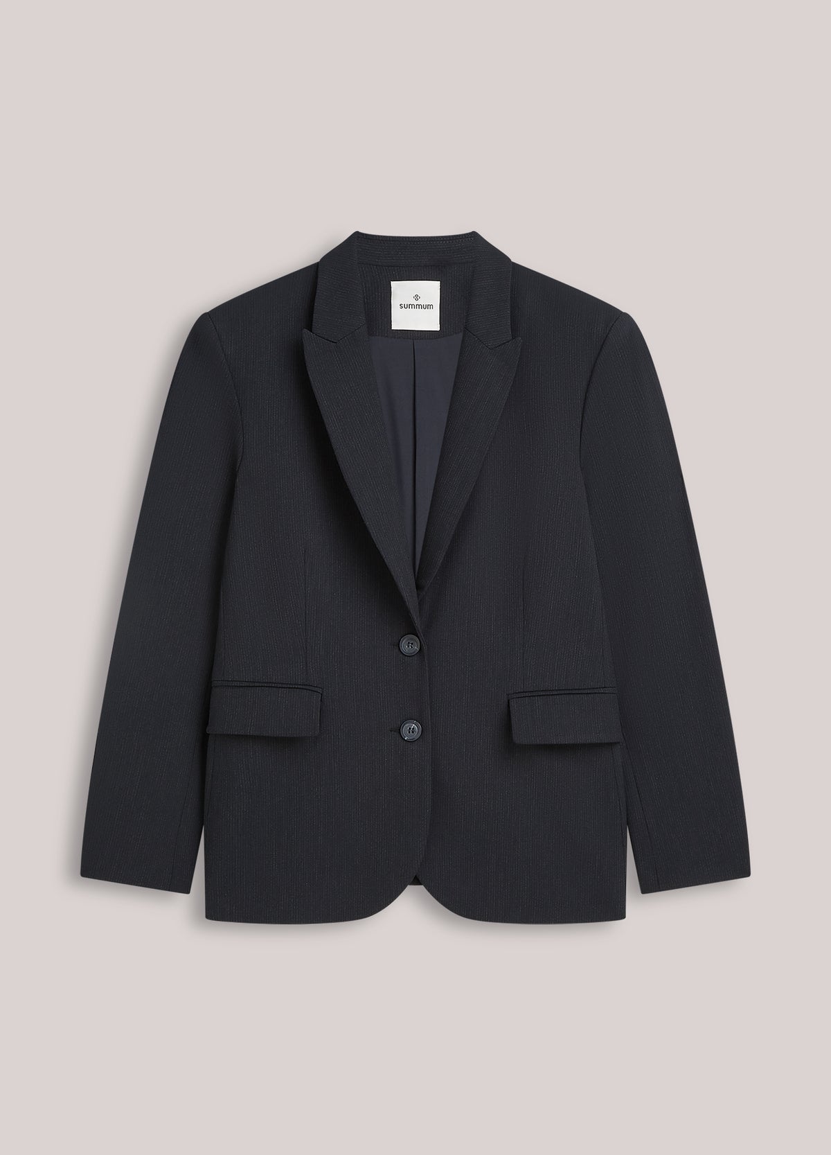 Getailleerde blazer pinstripe