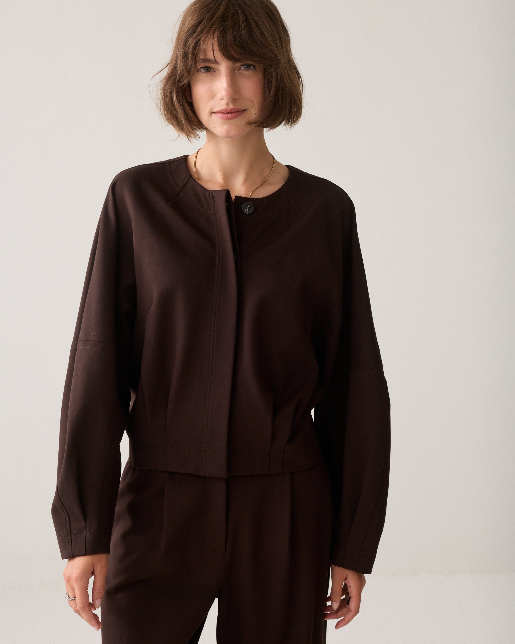 Jacket in Punto Milano