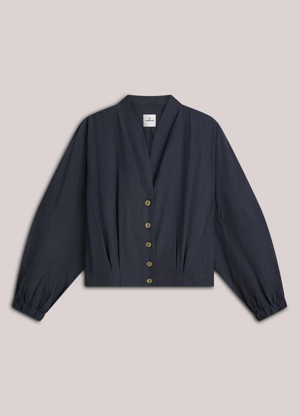 Blouse jacket in taffeta