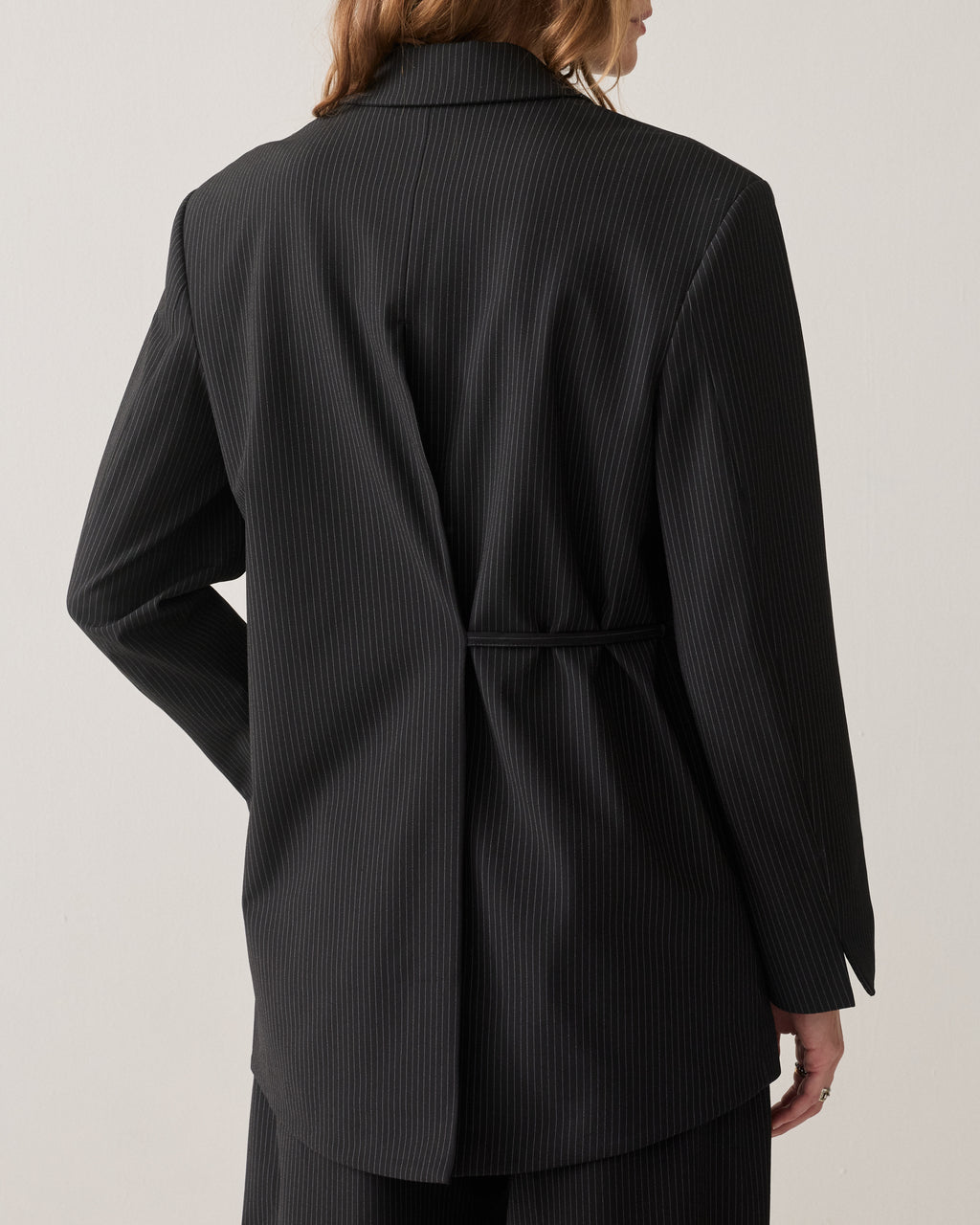 Wear-your-way blazer pinstripe
