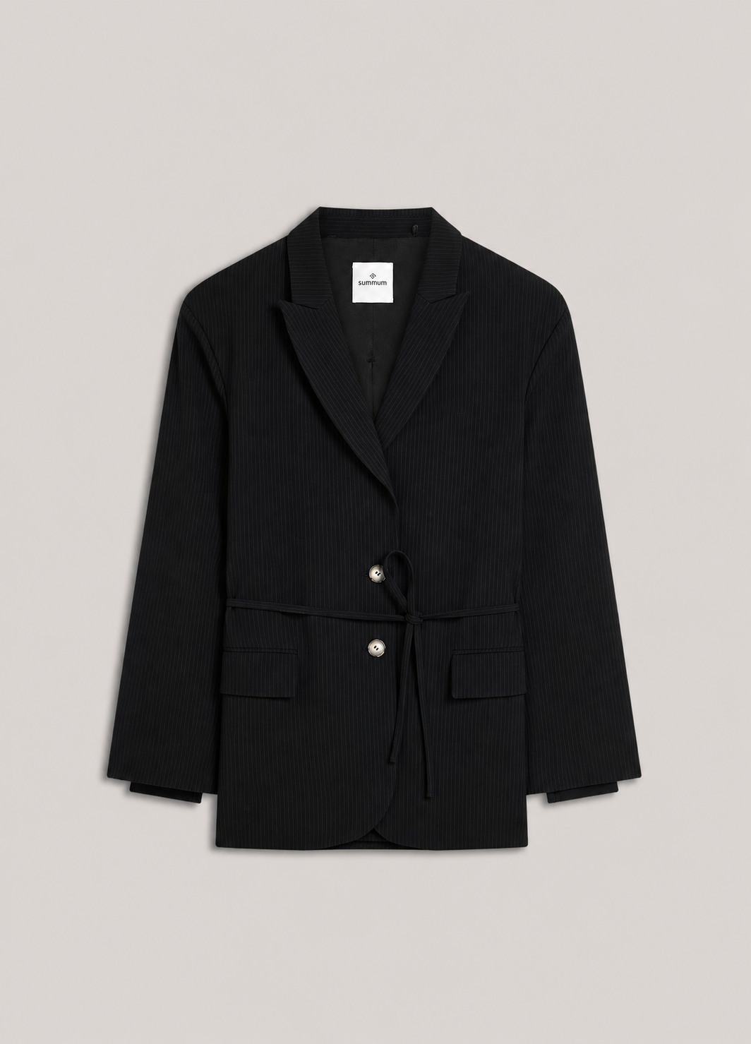 Wear-your-way blazer pinstripe