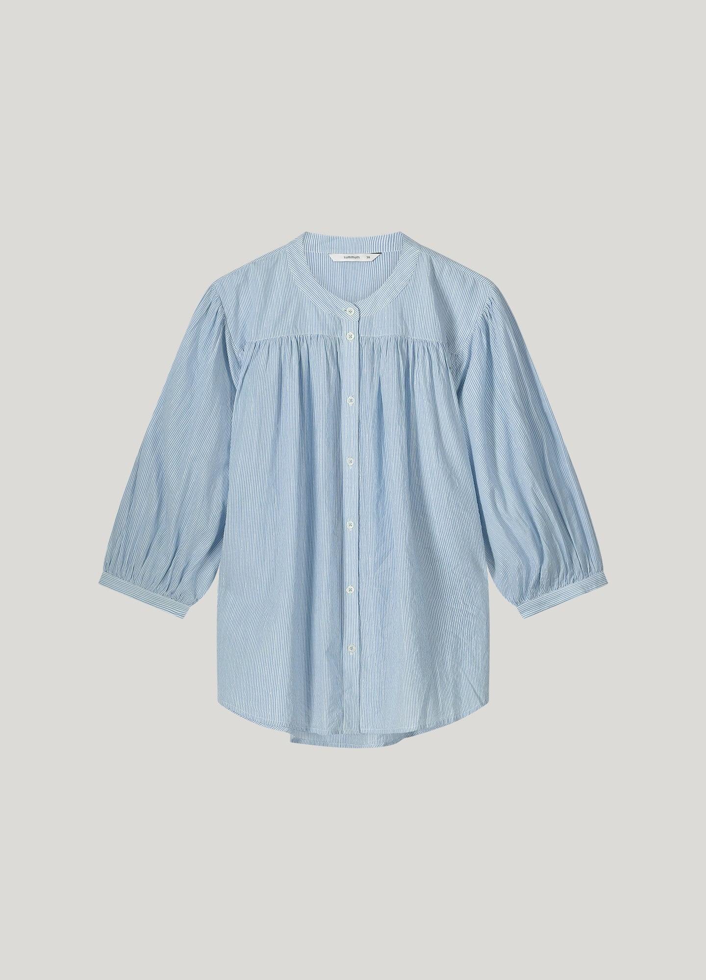 Oversized blouse lurex