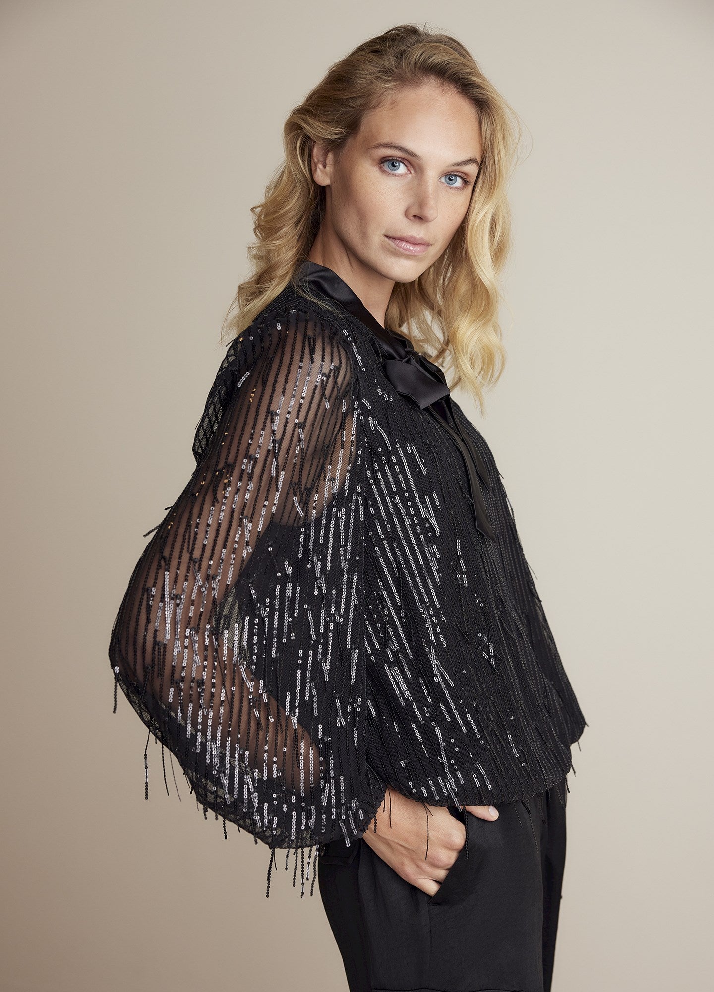 Top with fringing