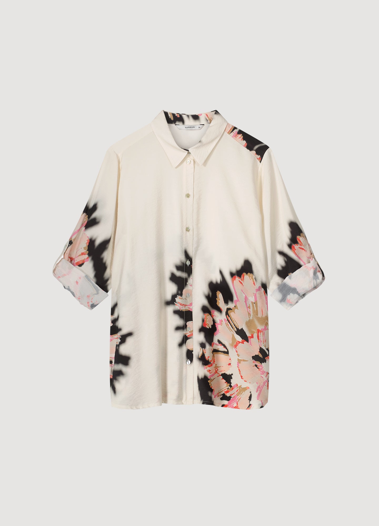 Relaxte blouse met print