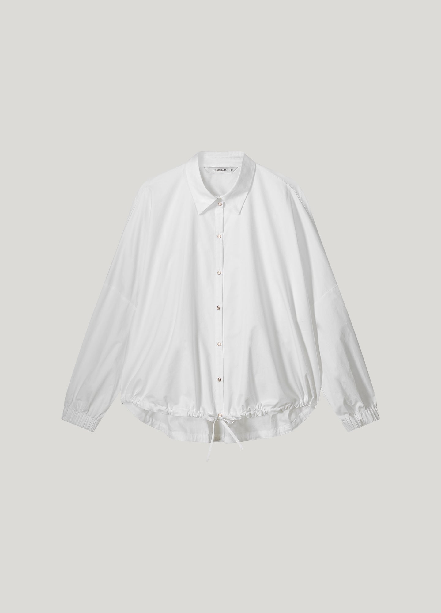 Oversized katoenen blouse