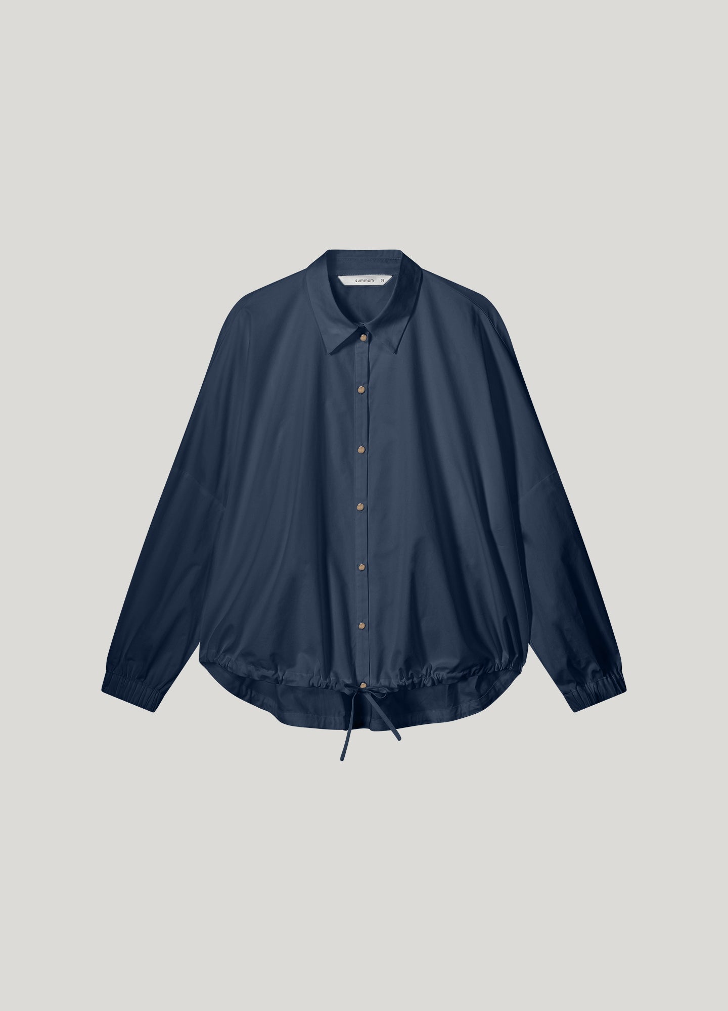 Oversized katoenen blouse