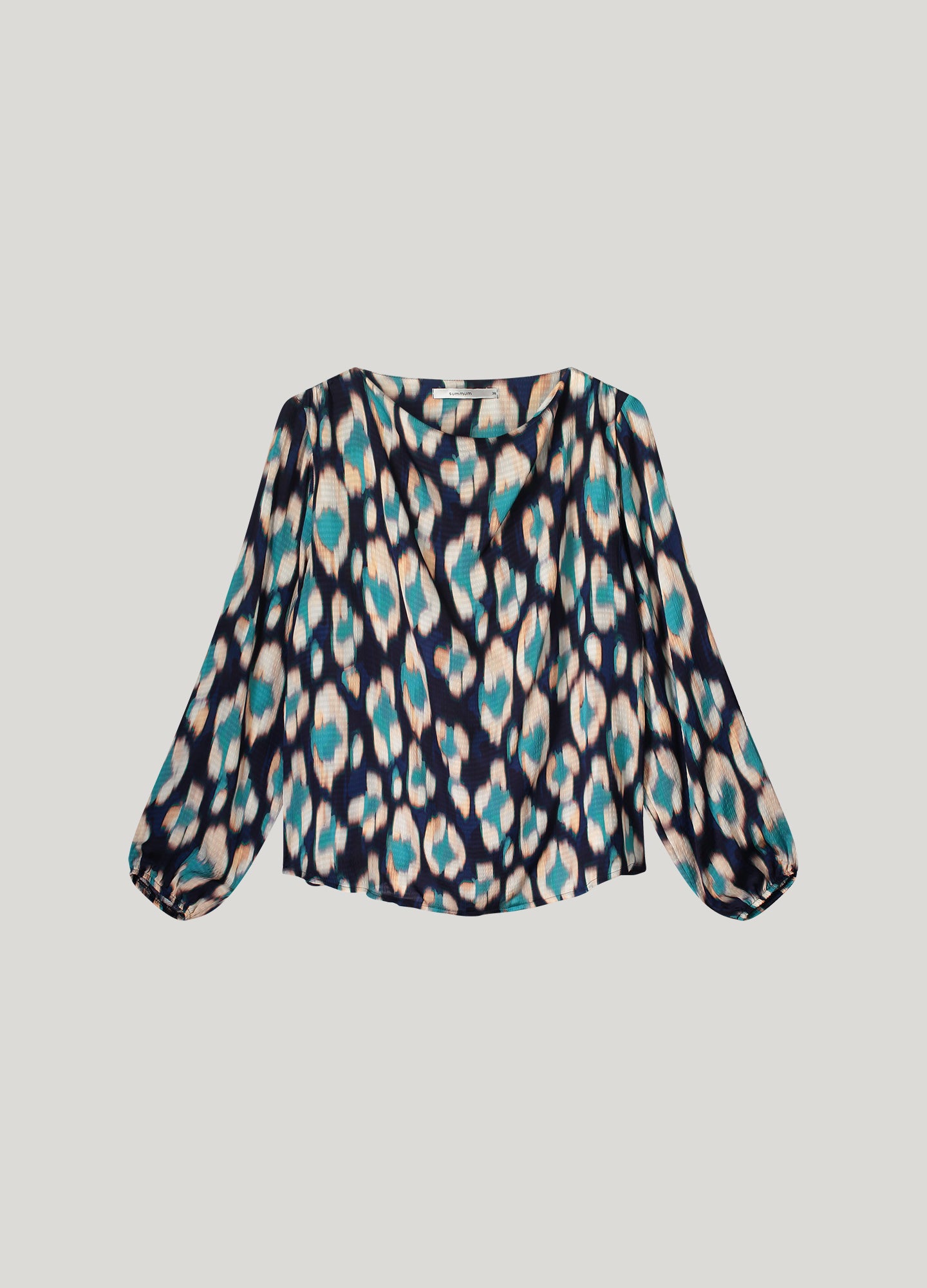 Ikat top watervalhals