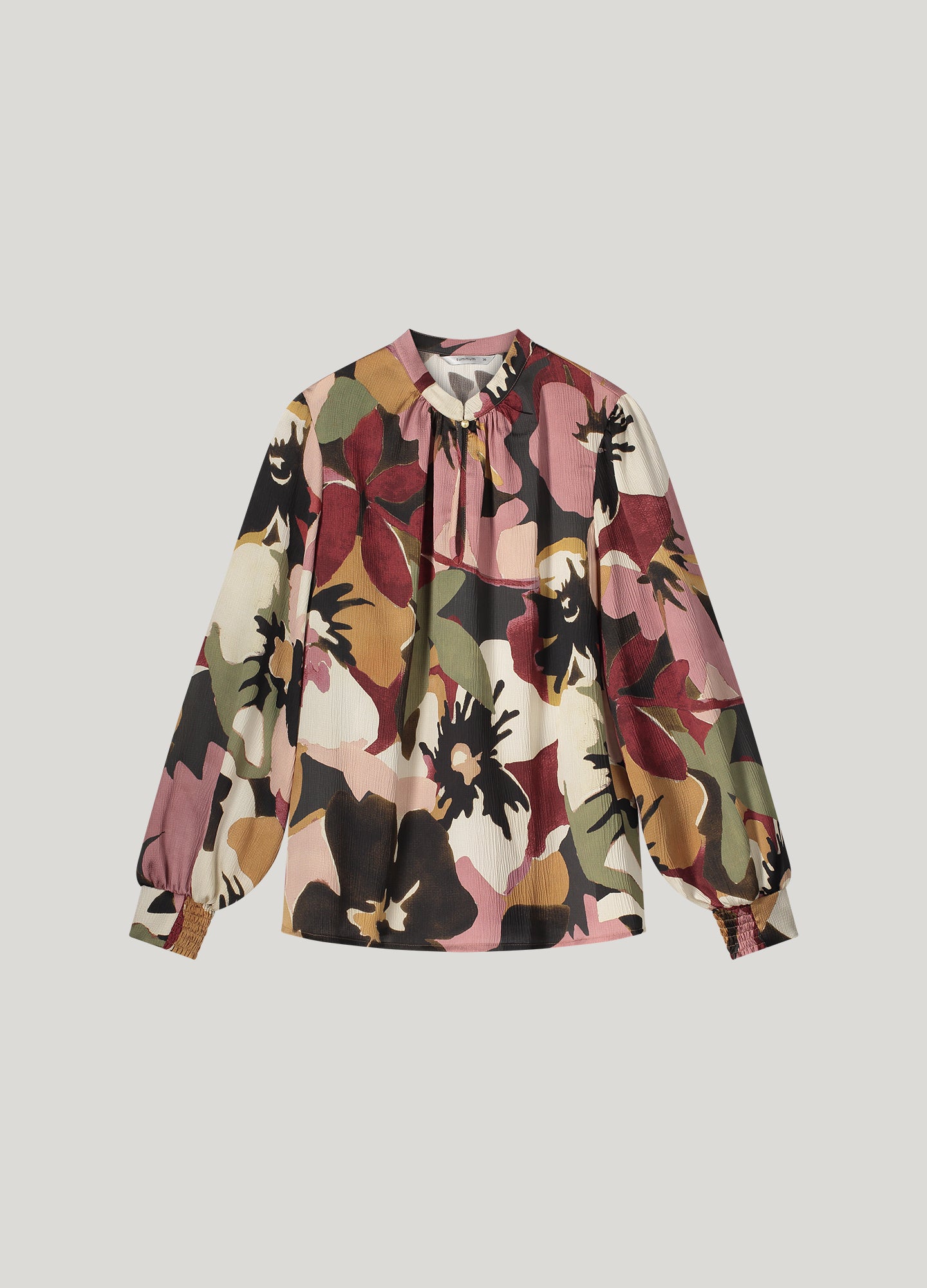 Top met bloemenprint