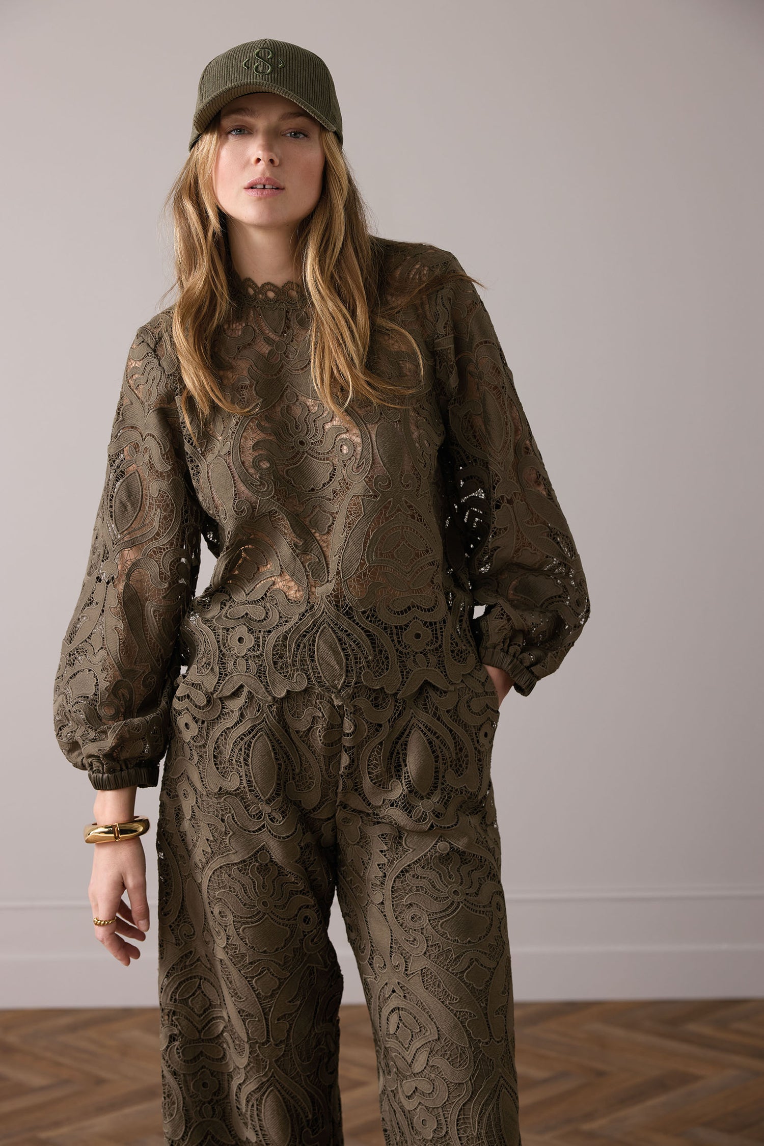 Boxy kanten top