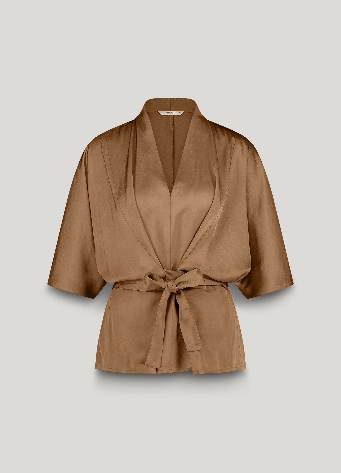 Feminine V-neck top