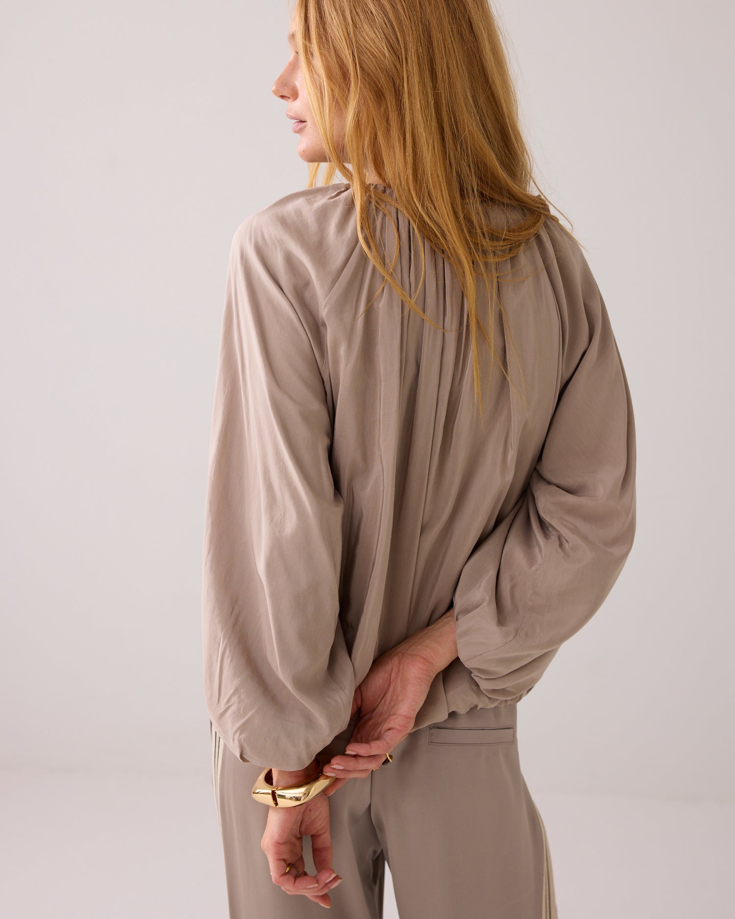 Shiny boxy top