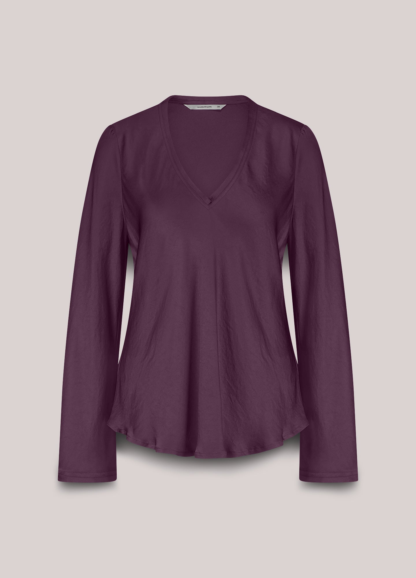 Tailored shiny top