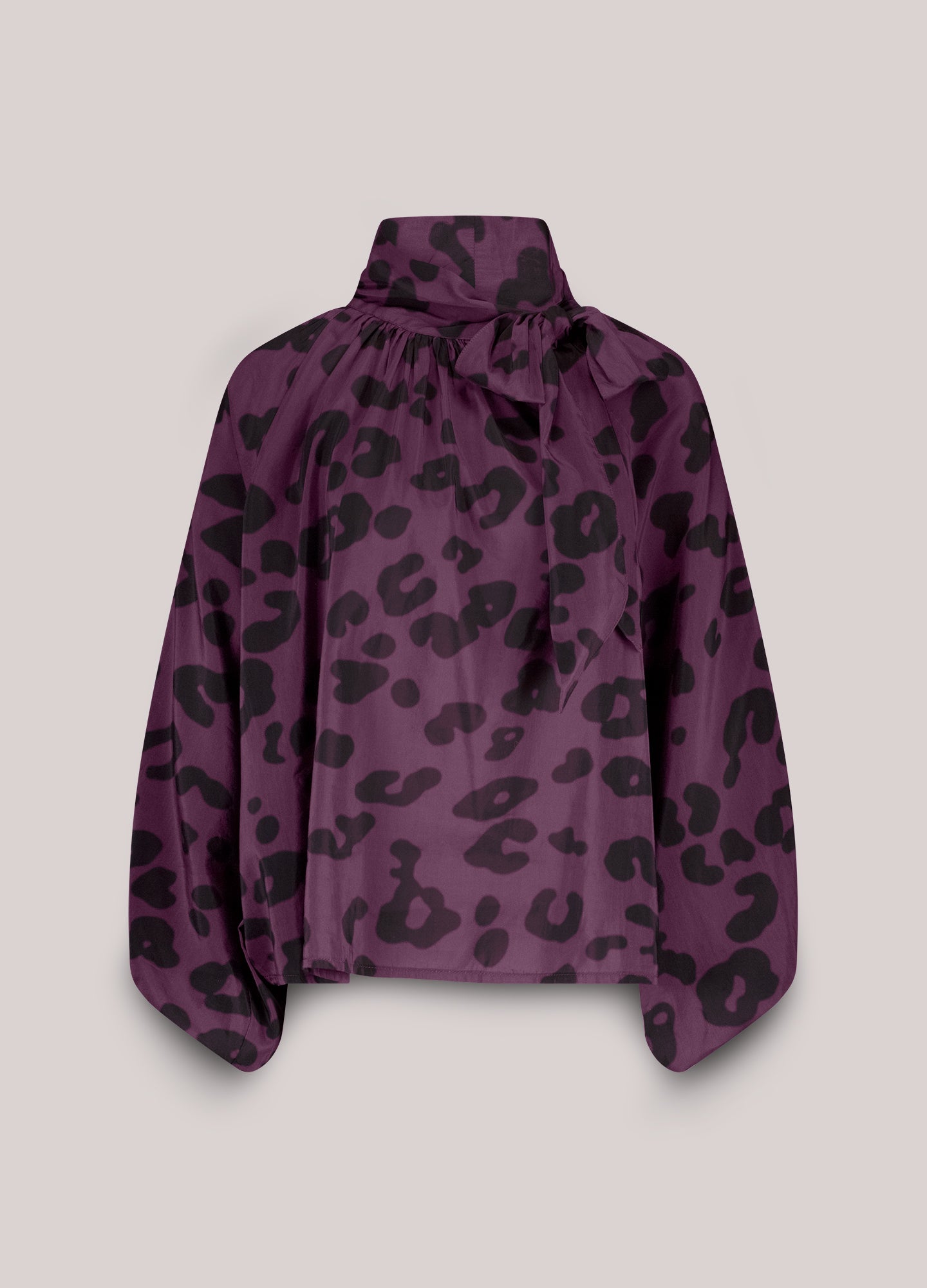 Bowtie top with print