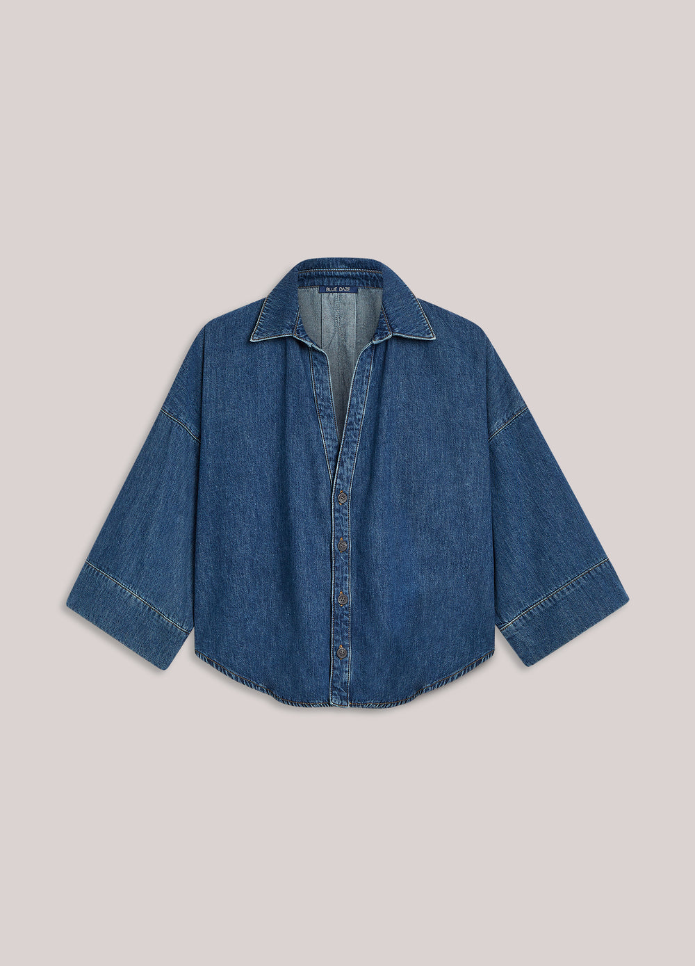 Kimonoblouse denim