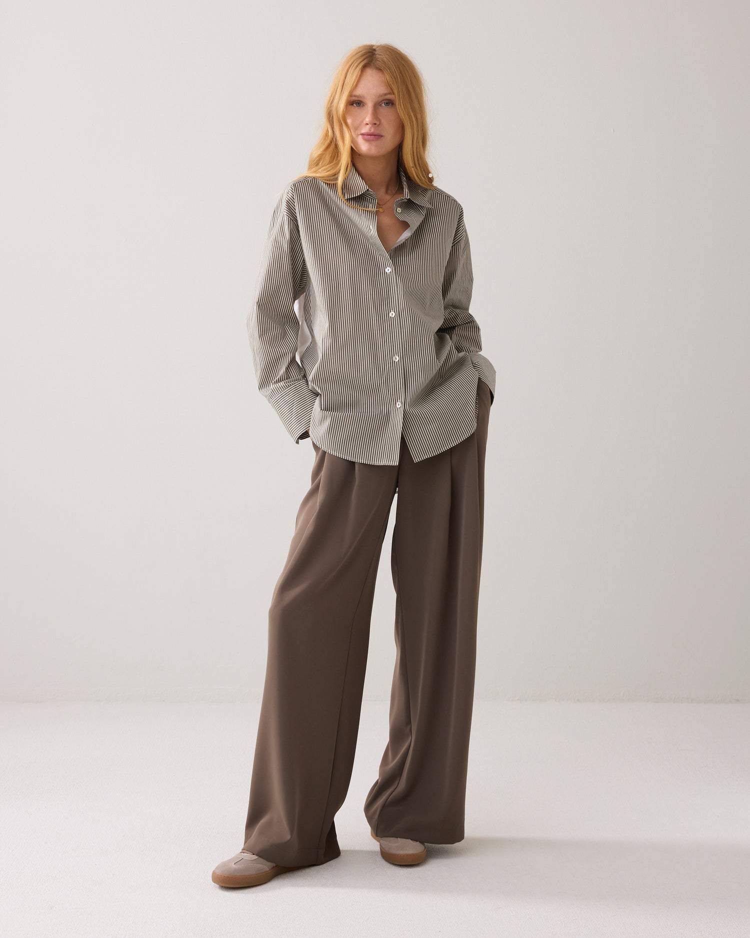 Overhemdblouse printmix