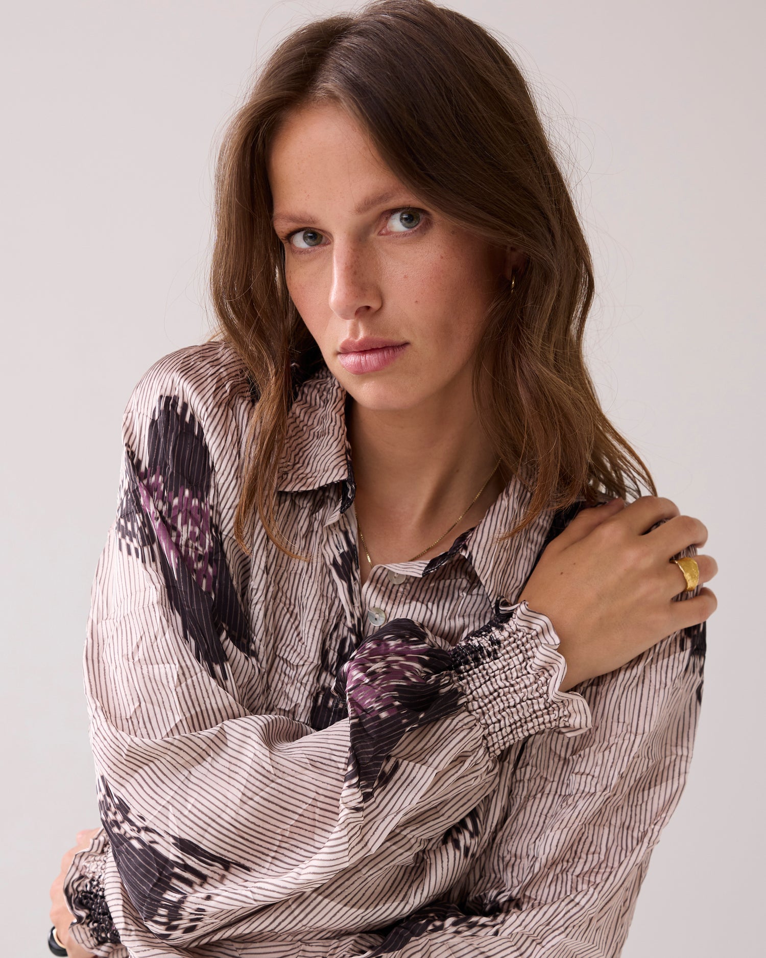 Non-iron blouse