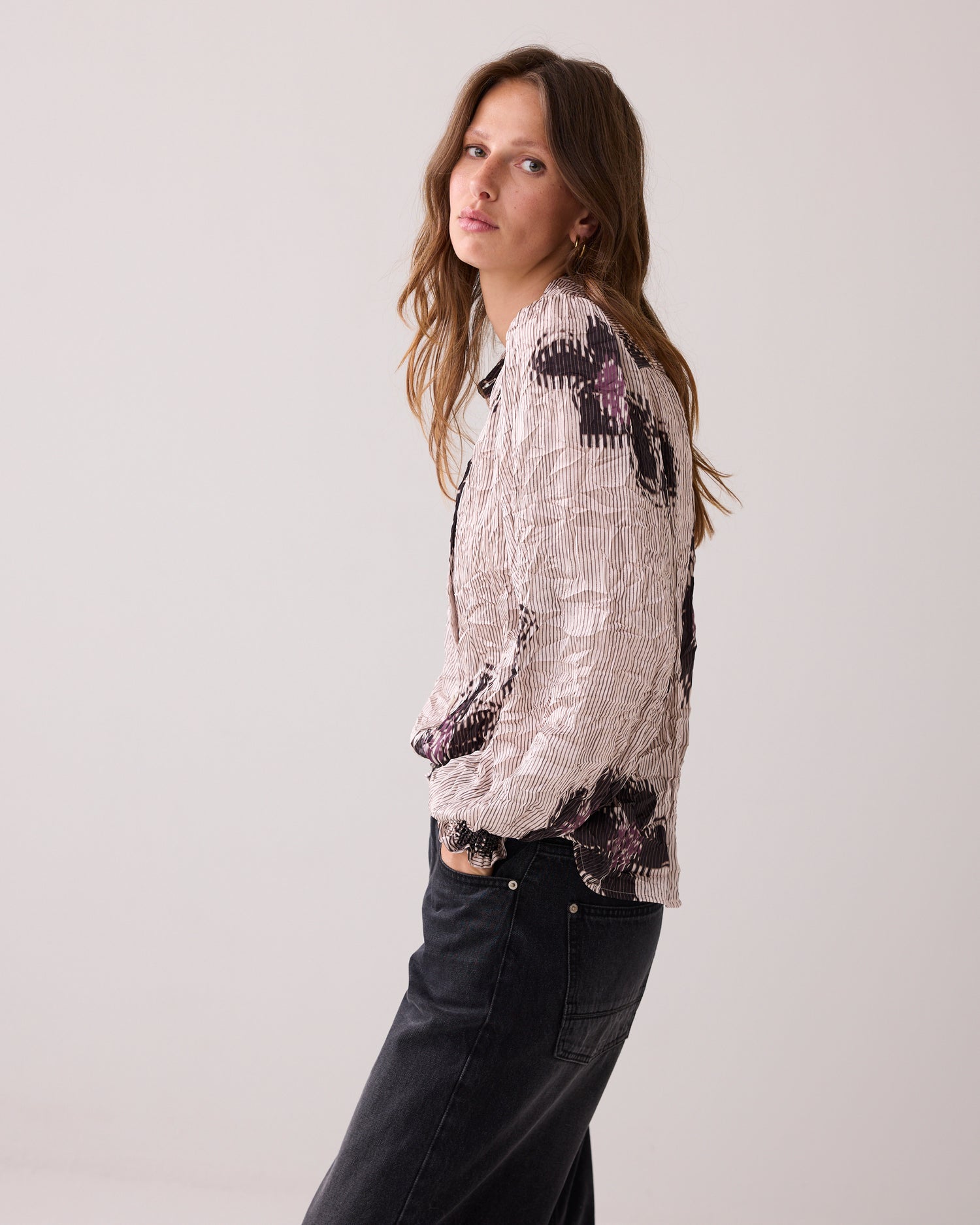 Non-iron blouse