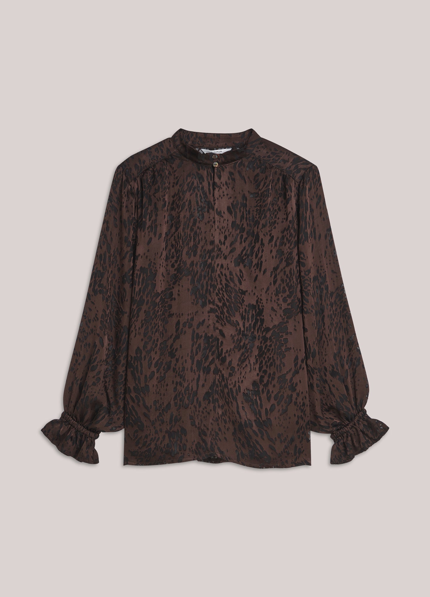 Ausbrenner top met ruches