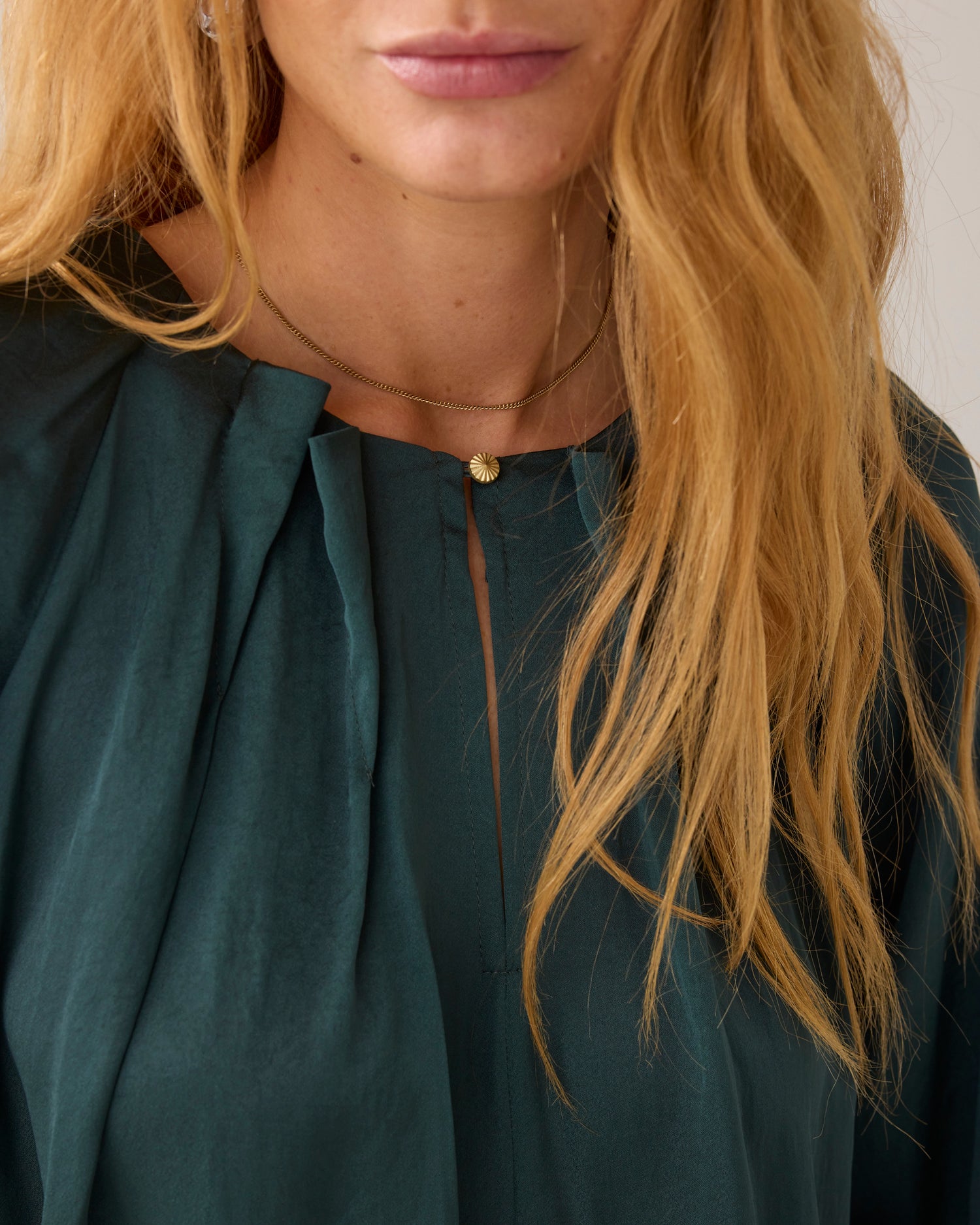 Reversible silky top