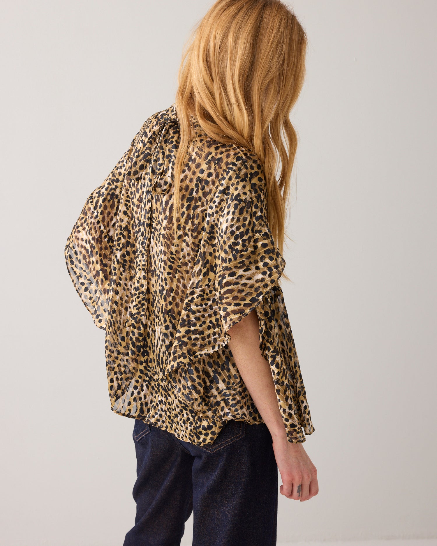Top with animal print