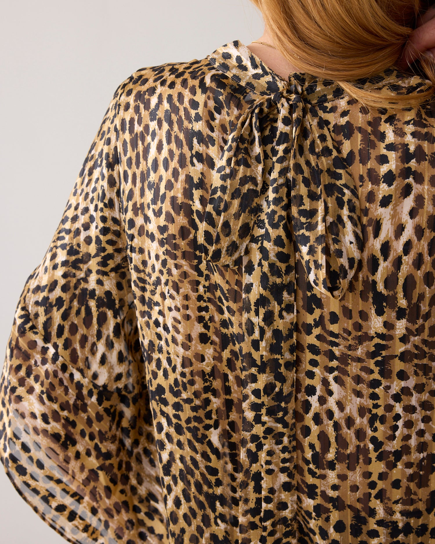 Top with animal print