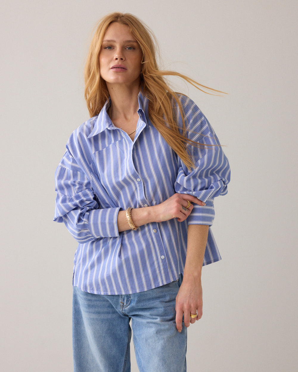 Gestreepte blouse