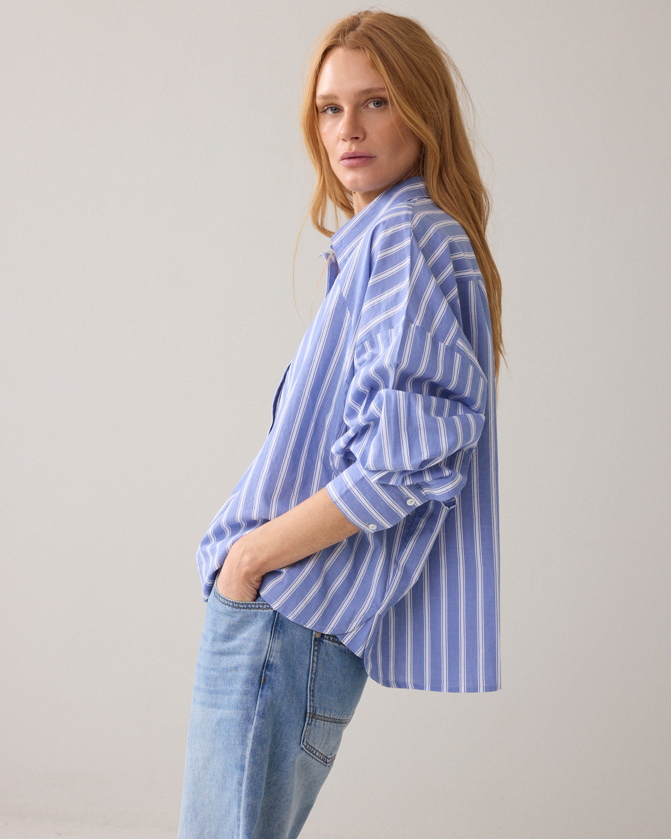 Gestreepte blouse