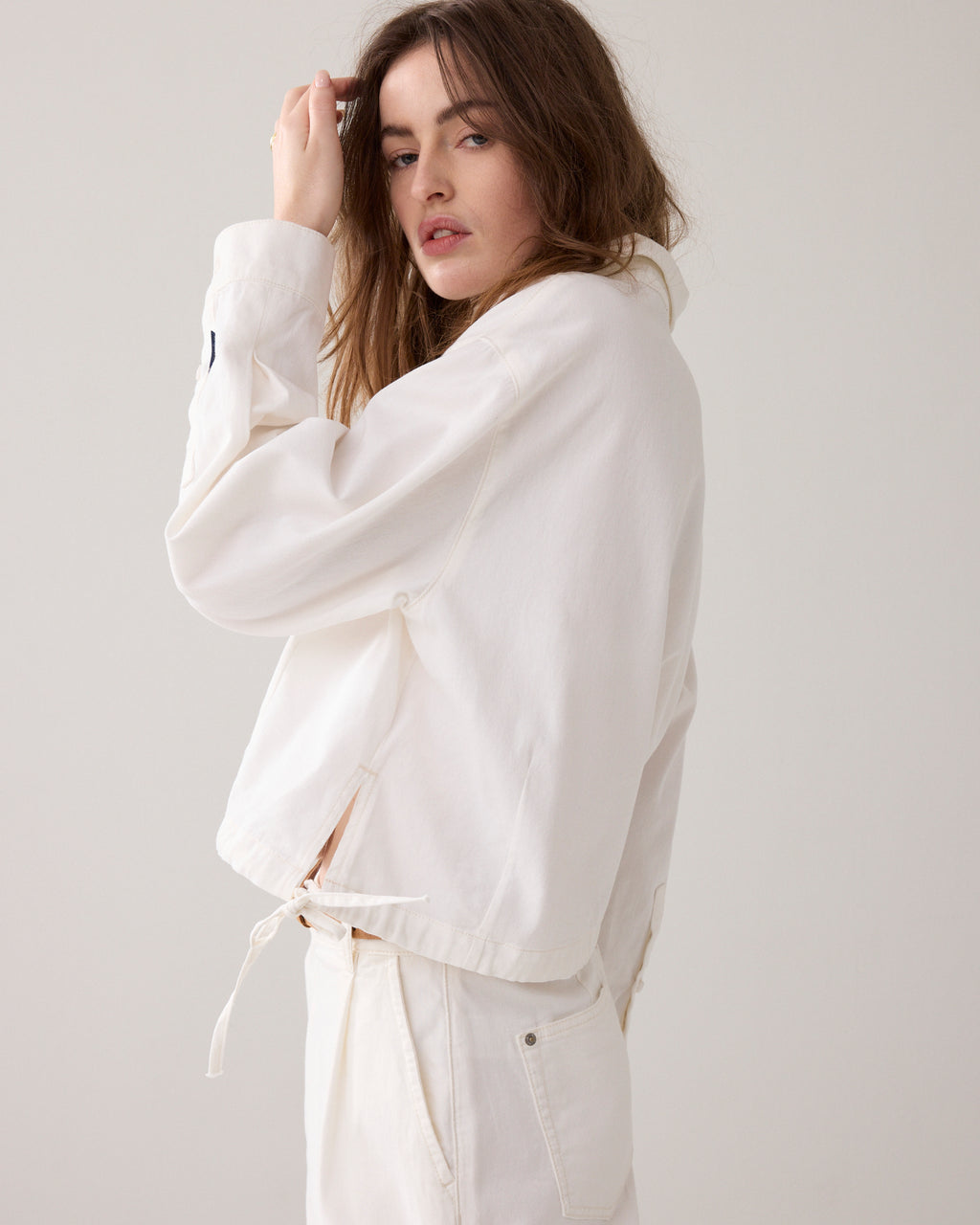 Denim blouse soft twill