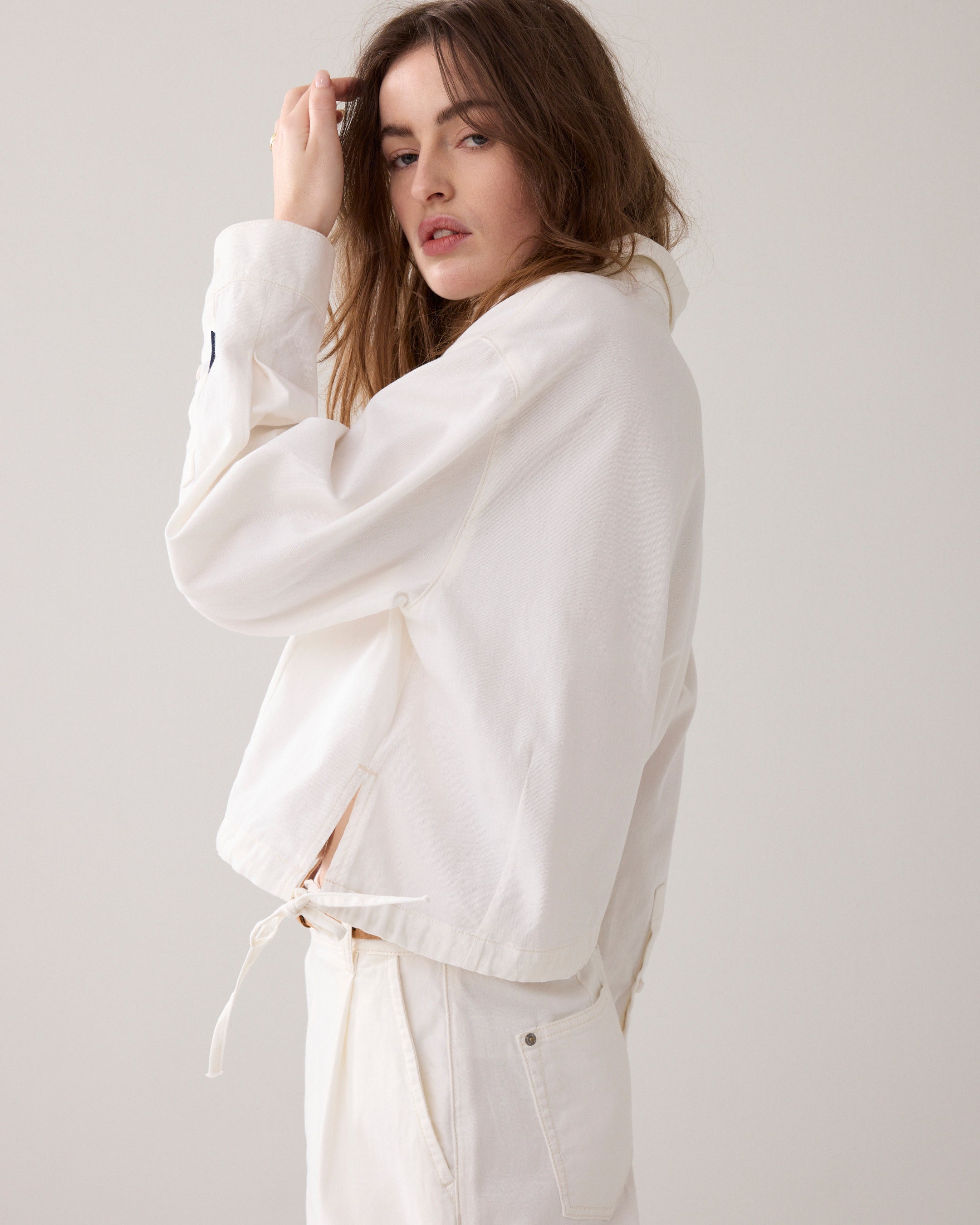 Denim blouse soft twill