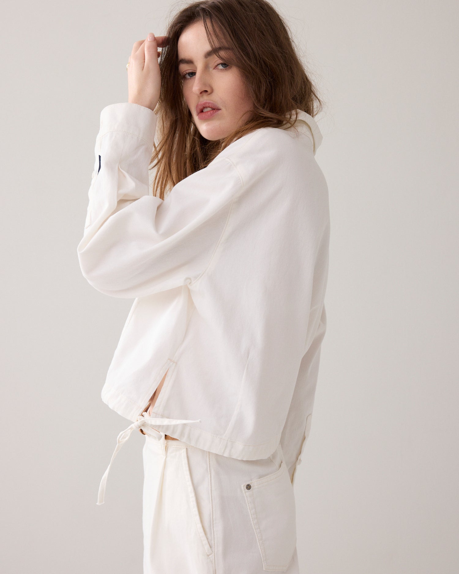 Denim-Bluse Soft Twill