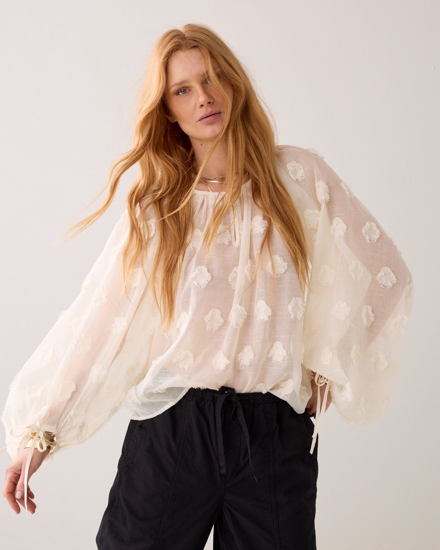 Top transparent 3D dots