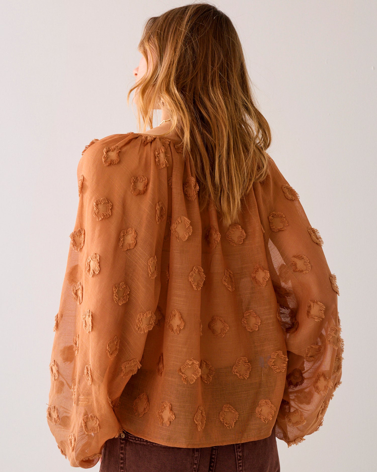 Top transparent 3D dots