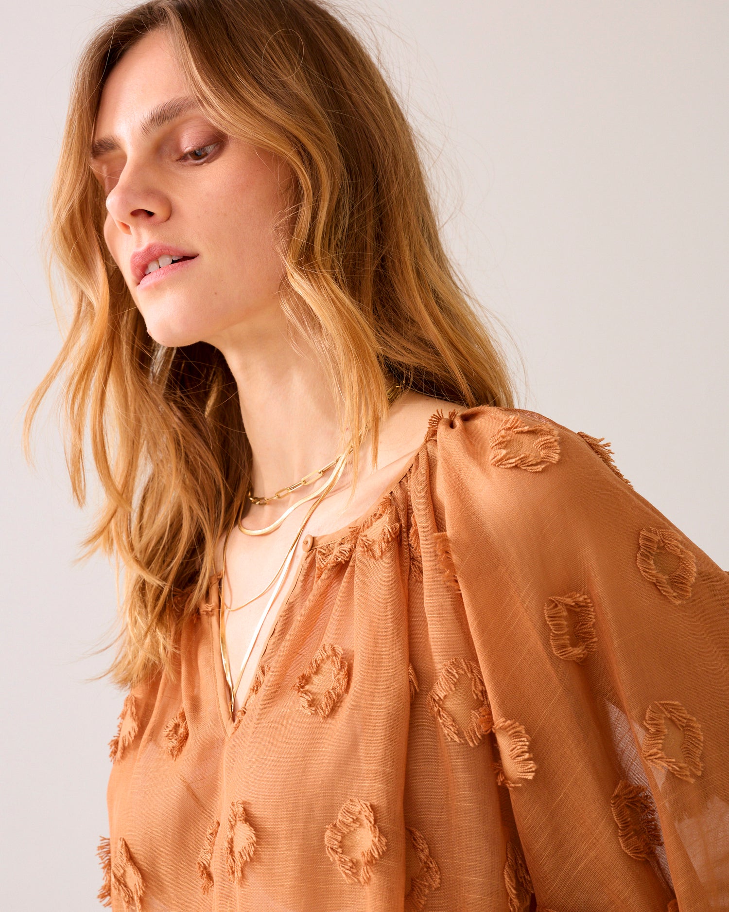 Top transparent 3D dots