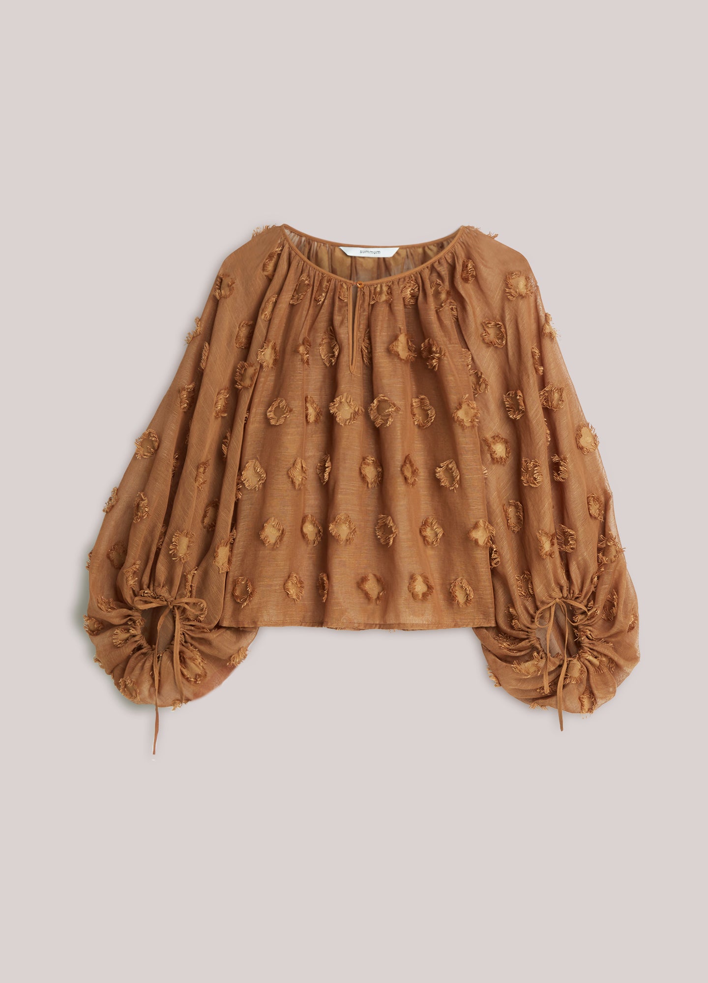 Transparentes Oberteil 3D-Dots