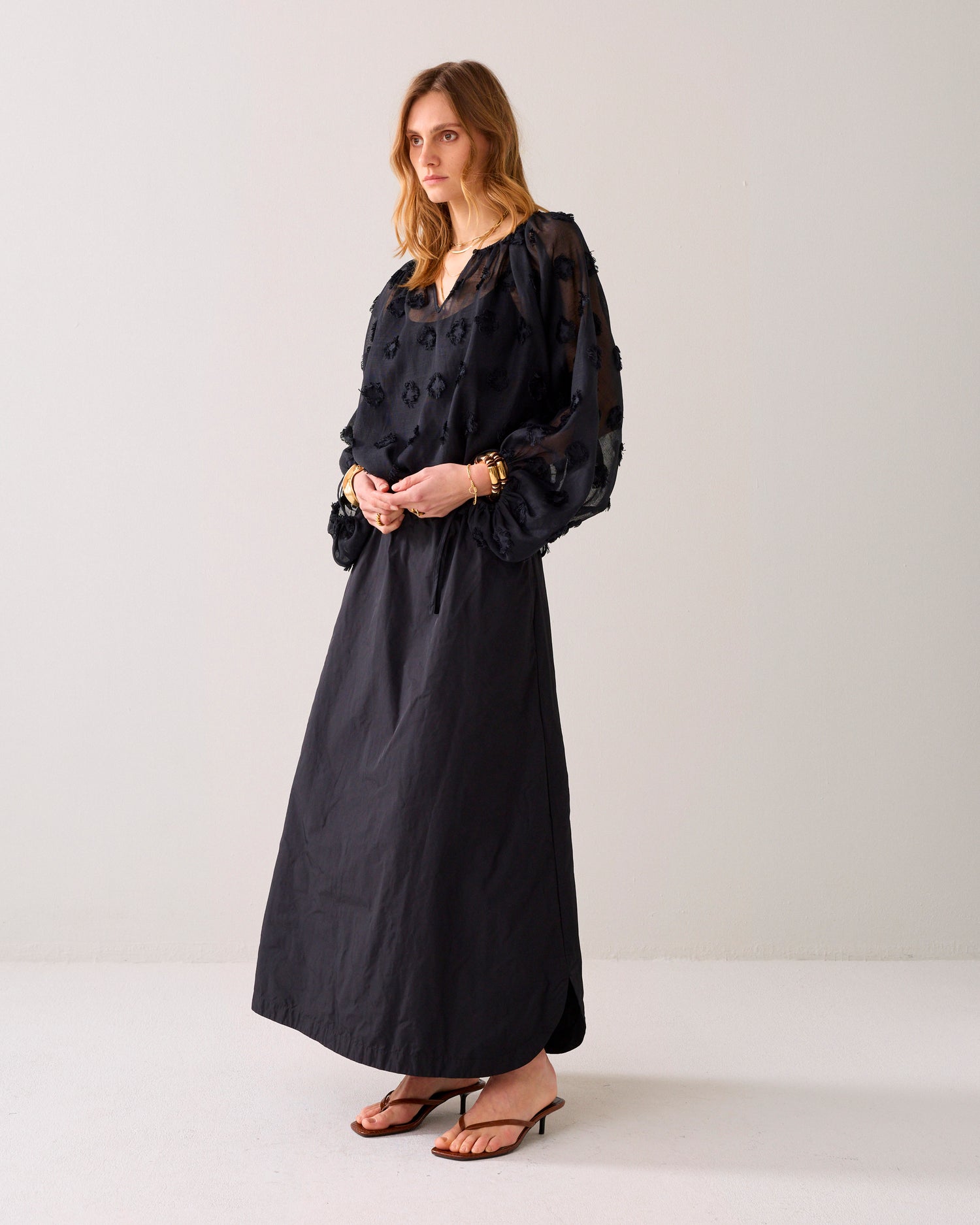 Top transparent 3D dots